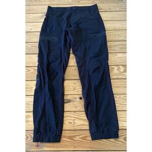 Blanc Noir Zip Pocket Jogger Pants Size 30x29 Men’s Black